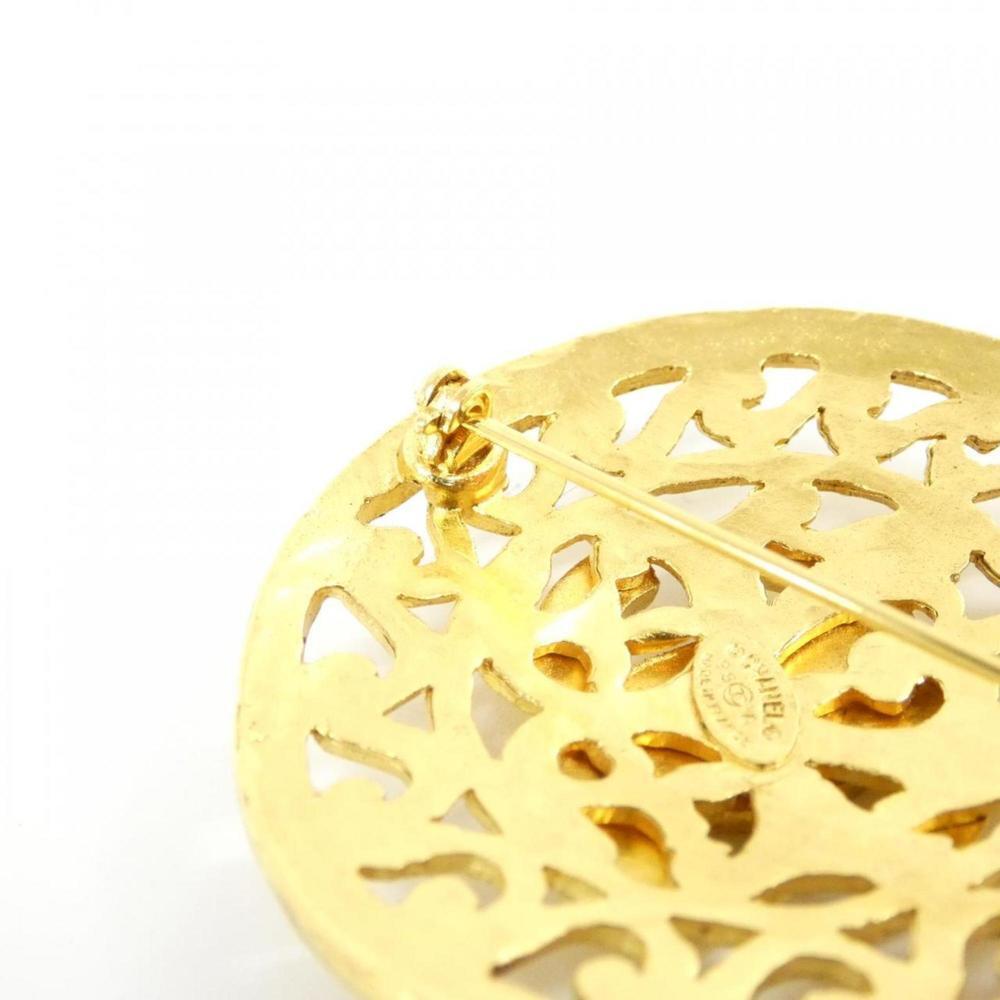 CHANEL Authentic Gold Brooch - Picture 3 of 3